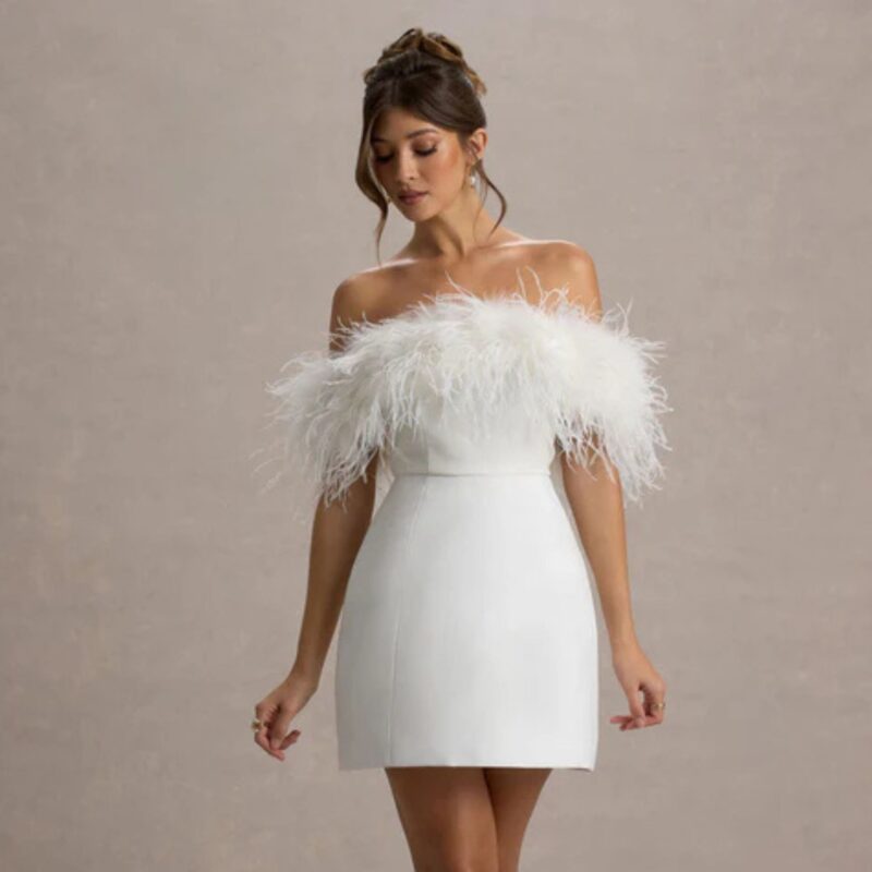 Club L – Bardot Mini Dress - £150