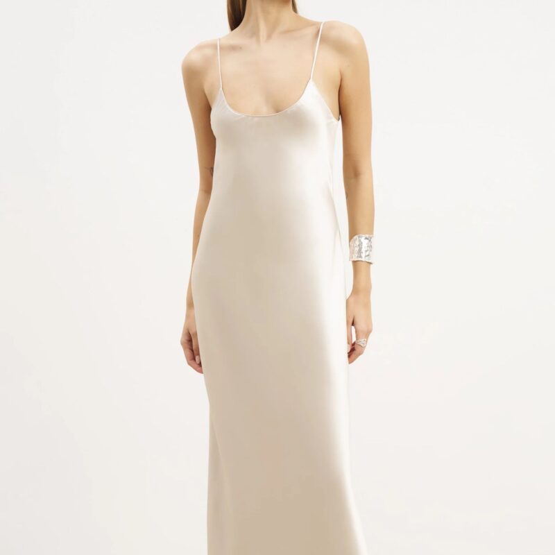 Boa – Satin Scoop Neck Camisole Maxi - £100