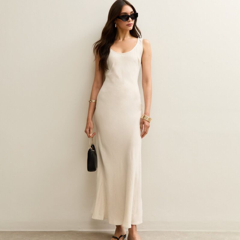 New Look – Scoop Neck Midaxi Dress – now £20