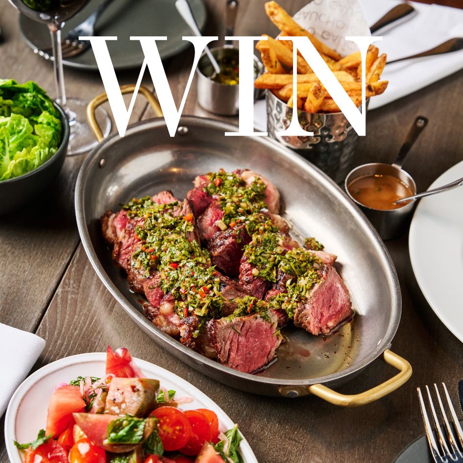 WIN a table for 4 with a £200 spend at Gaucho Newcastle