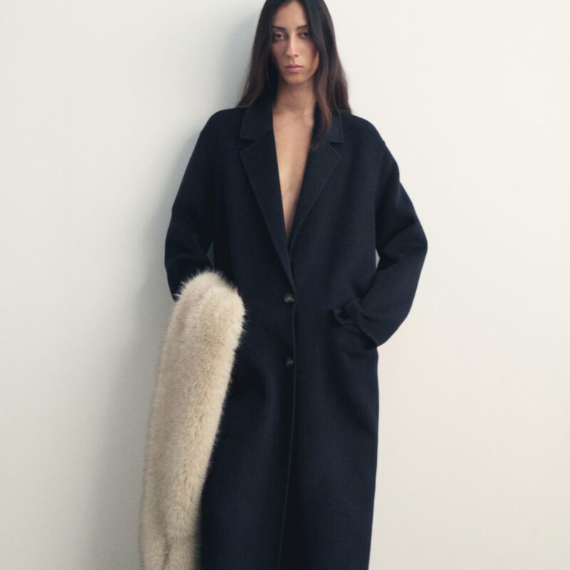 Mango – Wool Overcoat - £149.99