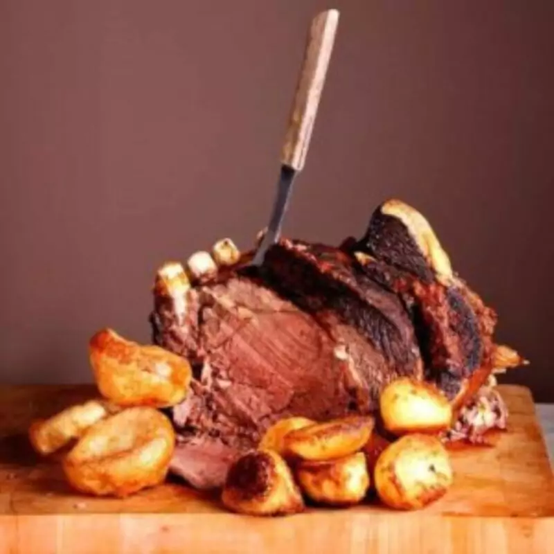 Rib of Beef on the Bone – from £65.00