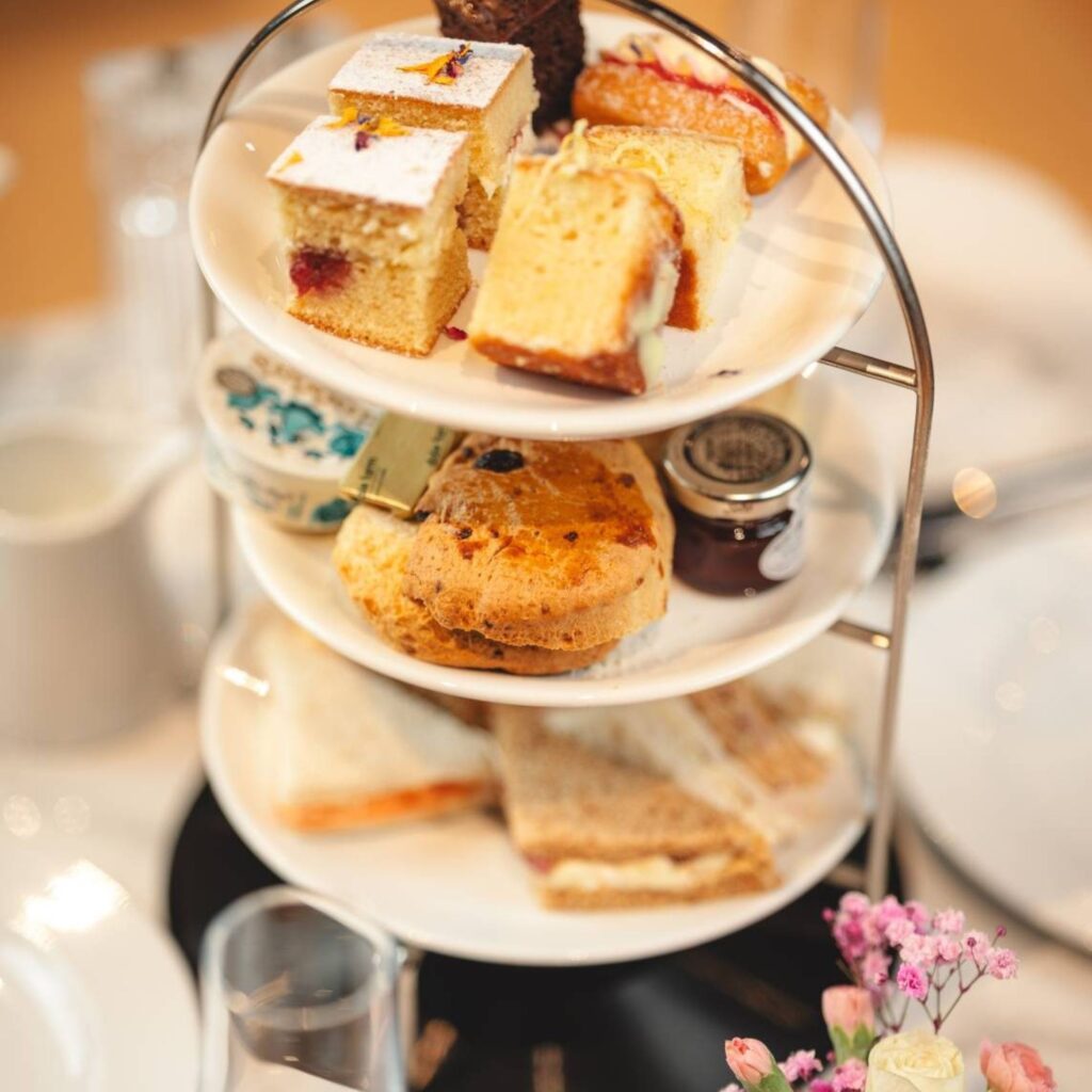 Afternoon tea at the Glasshouse