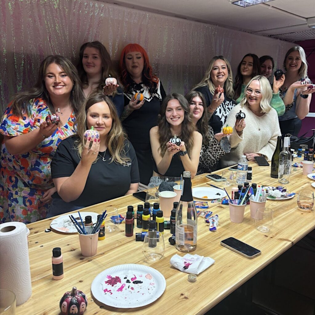 Pumpkin painting workshop