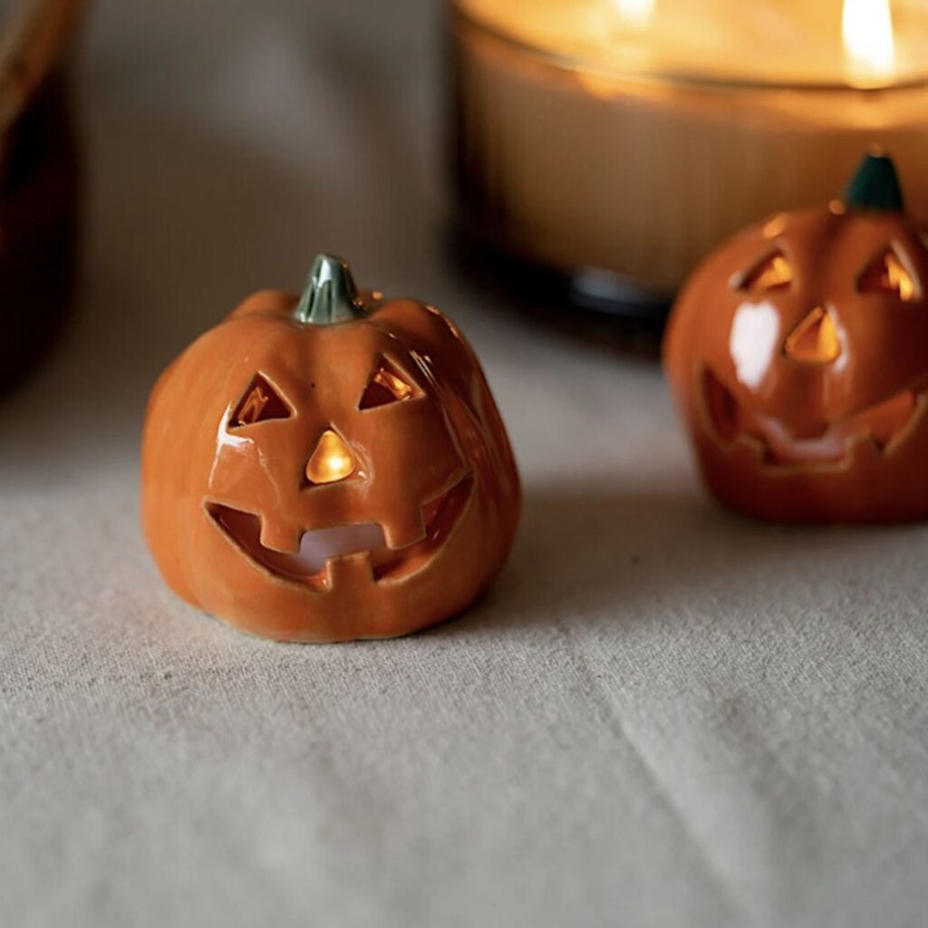 Pottery Pumpkin Workshop - Make your own Candle Holder