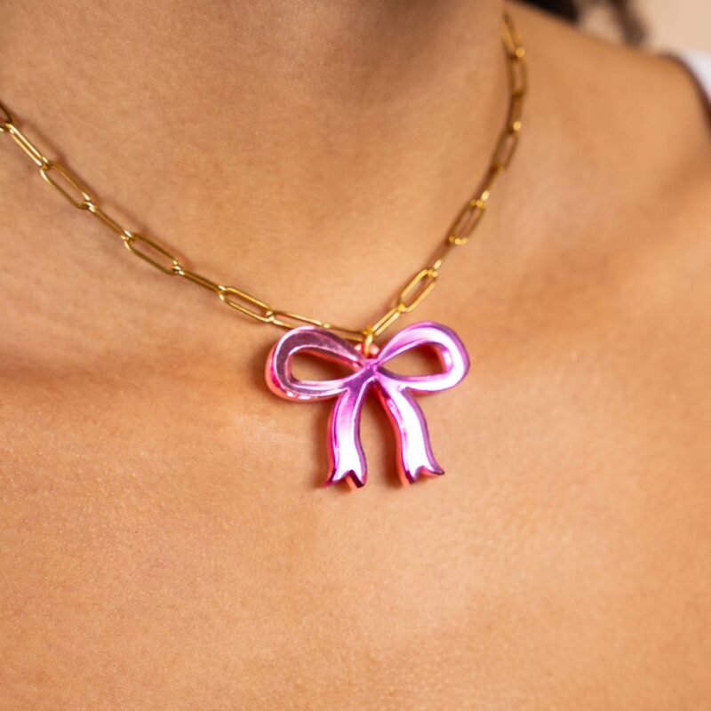 Bow Necklace - £31.00
