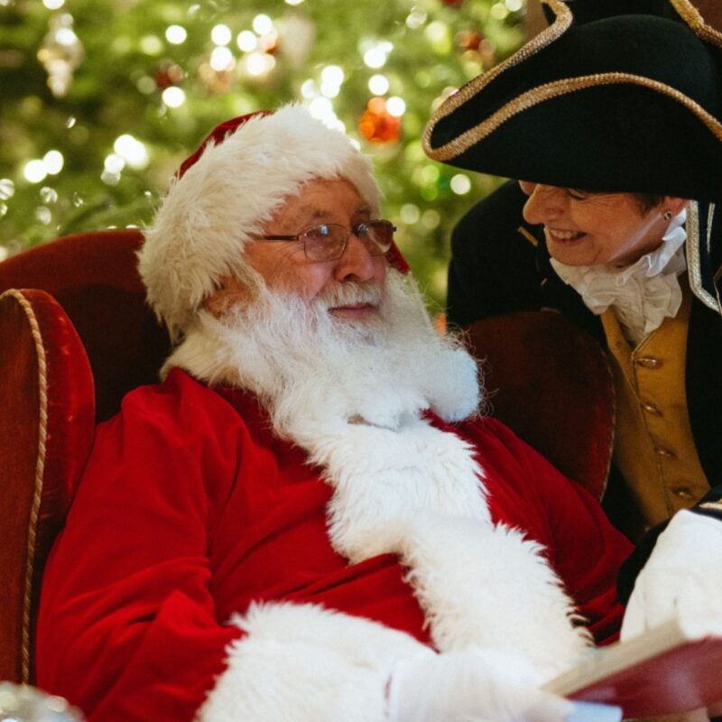 Meet Mr and Mrs Claus at the Yuletide Yurt - multiple dates in Dec 