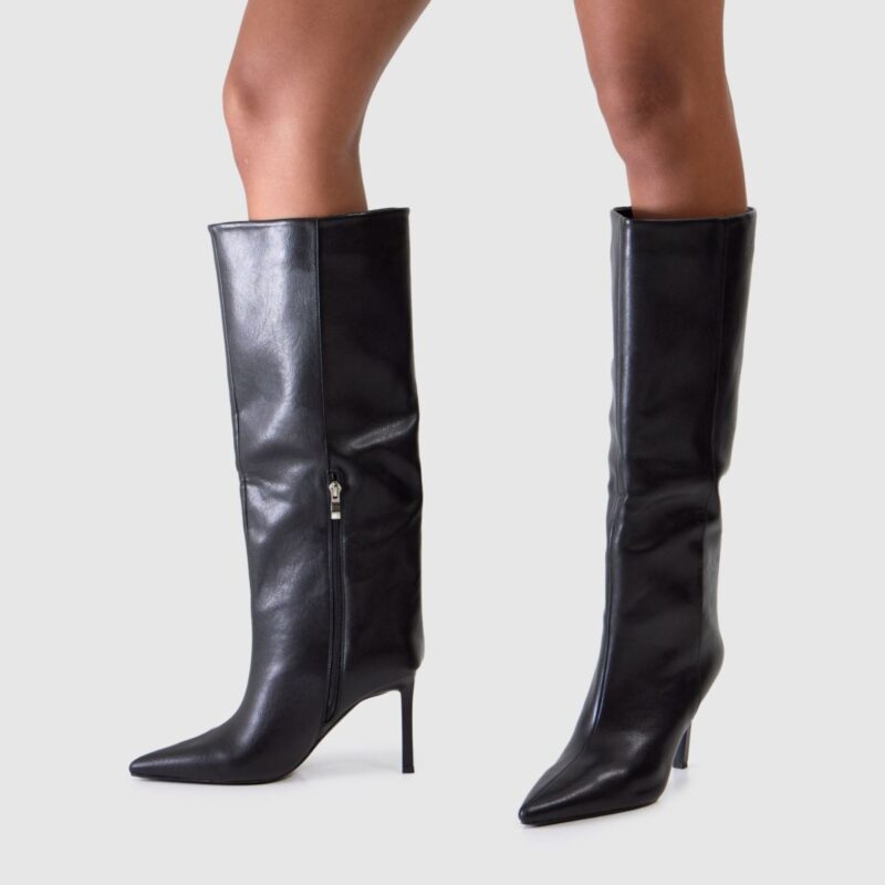 Miguel Wide Knee High Boots - £60