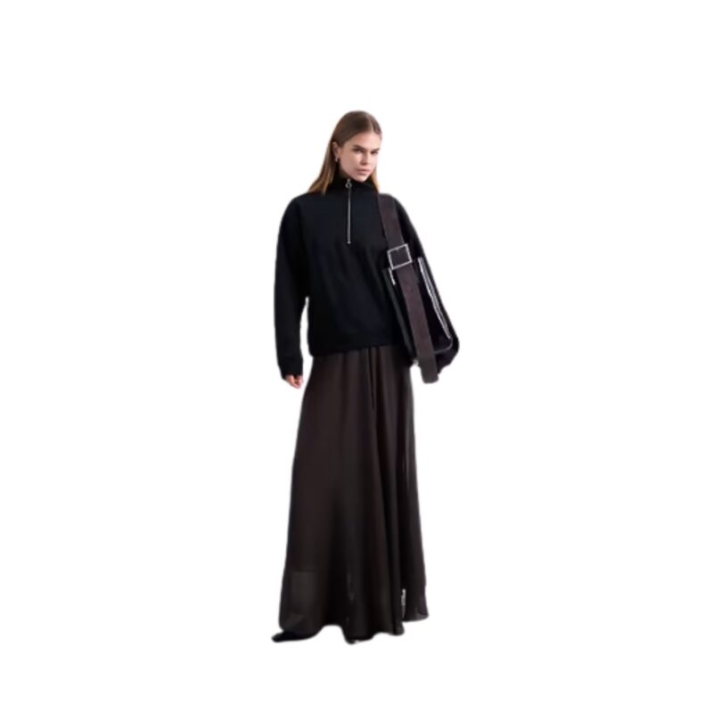 Choc brown skirt