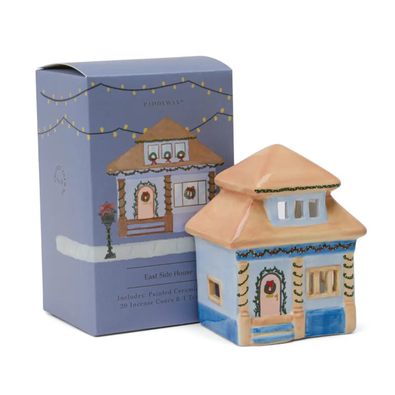 Paddywax - East Side Christmas House Incense Holder- £16.00