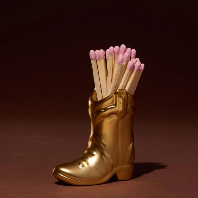 Paddywax - Cowboy Boot Match Holder- £18.00
