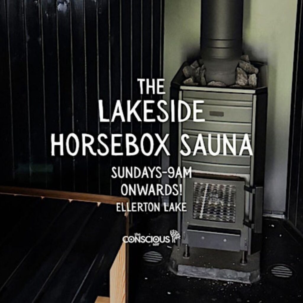 Sunday Saunas at Ellerton Lake Horsebox Sauna!