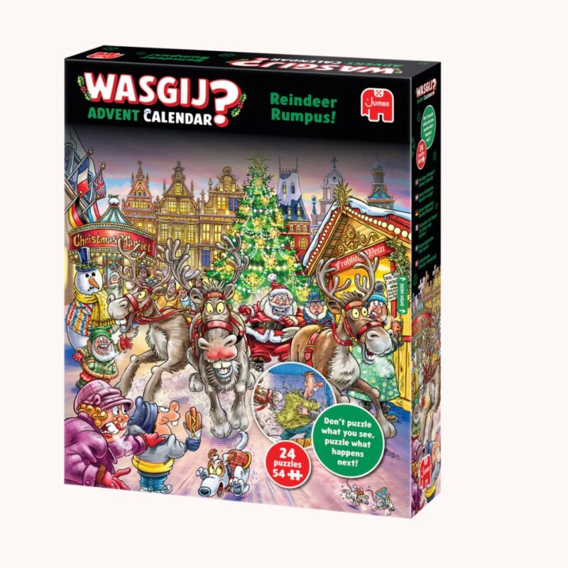 Wasgij – Reindeer Rumpus Puzzle Advent Calendar - £23.79