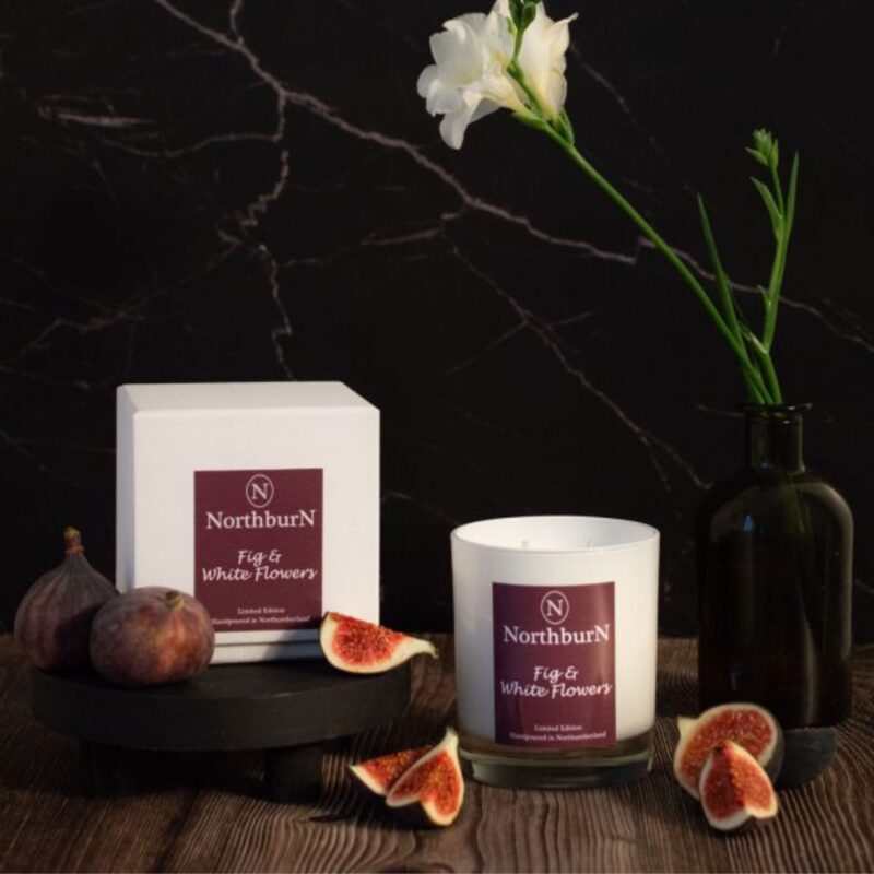 Fig & White Flowers Home Candle - £25.00