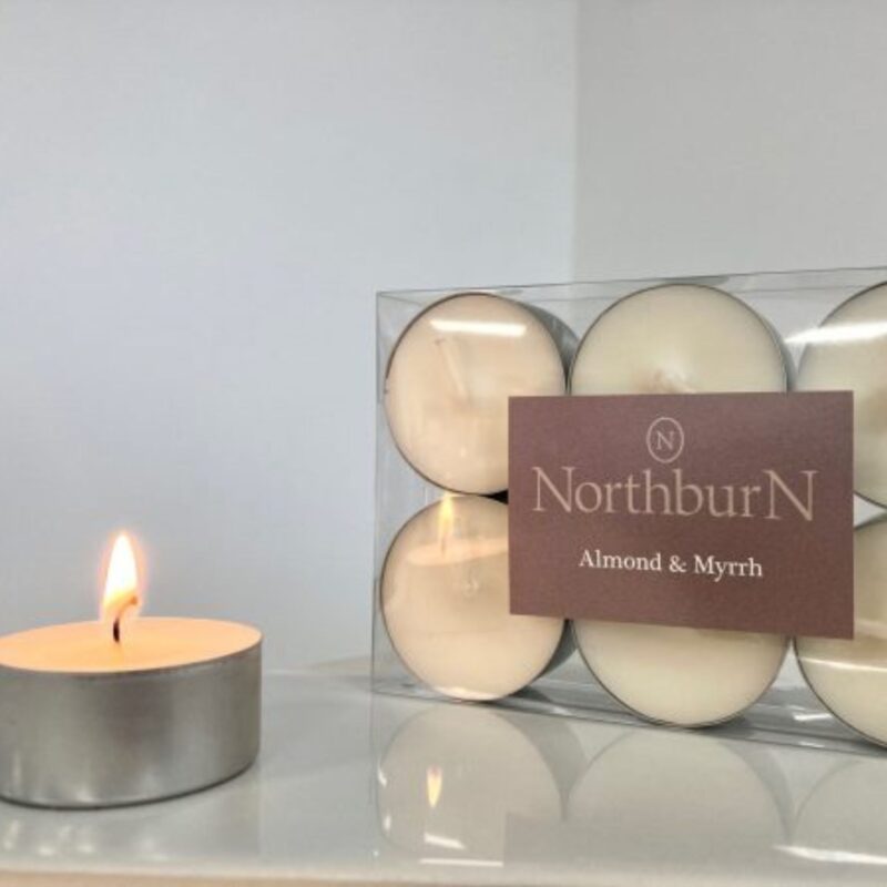Almond & Myrrh Tealights - £7.00