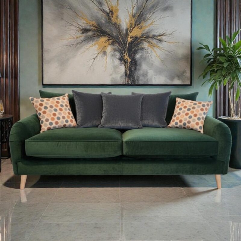 Sofa handcrafted by Delcor