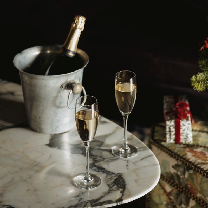 Dornoch Station, Scotland, Hogmanay Gala Dinner, 31 December