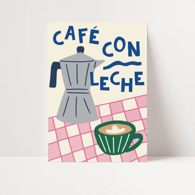 Café con Leche Print - from £6.00