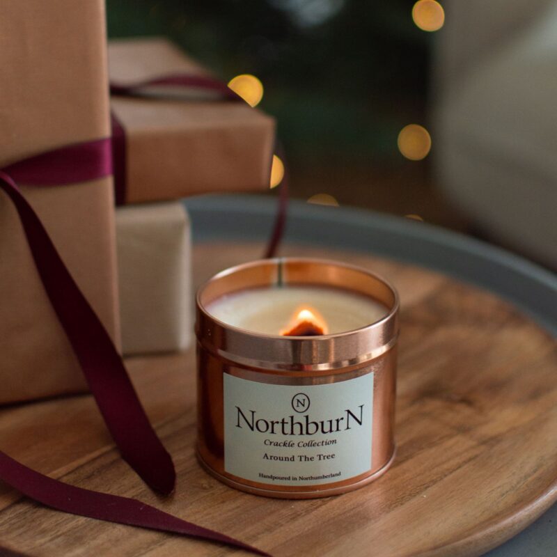 Around The Tree Crackle Candle - £16.00
