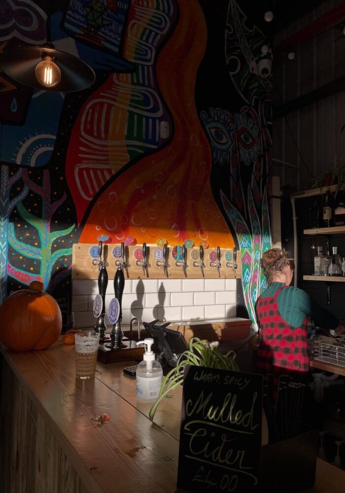 Pints, tacos and hot cherry beer