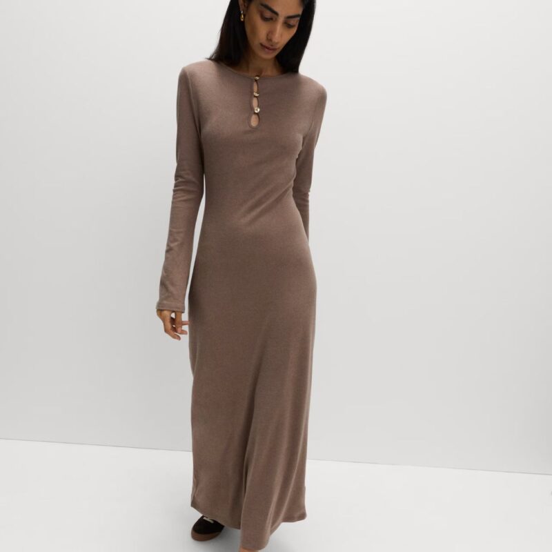 M&S - Jersey Cosy Midi Column Dress - £18.00
