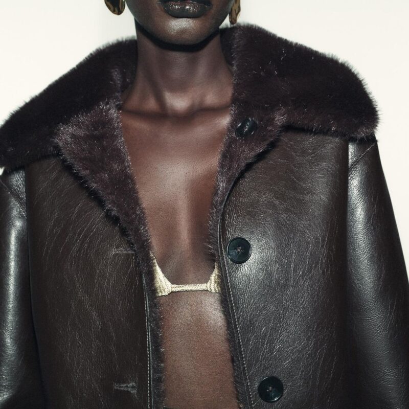 ZARA - Reversible Faux Leather Jacket - £79.99