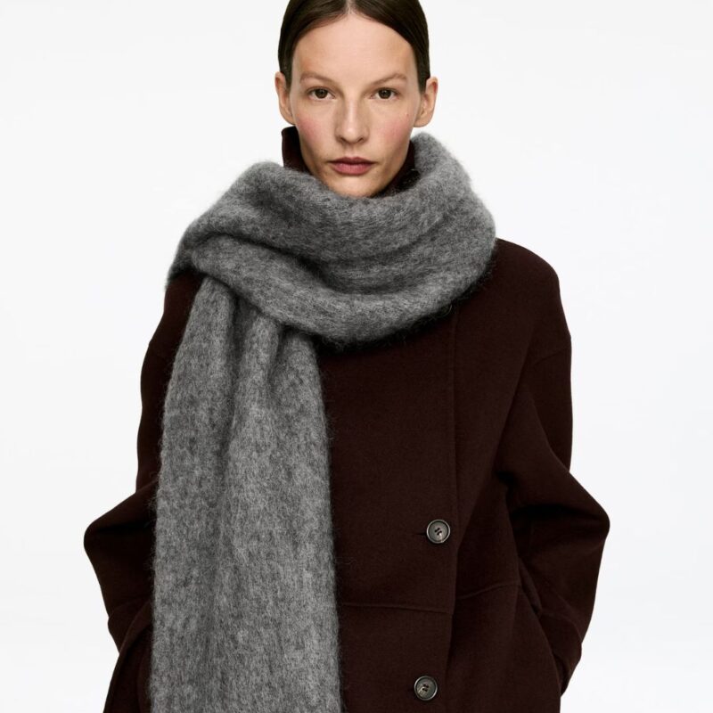 ARKET - Mohair Wool-Blend Scarf - £77.00
