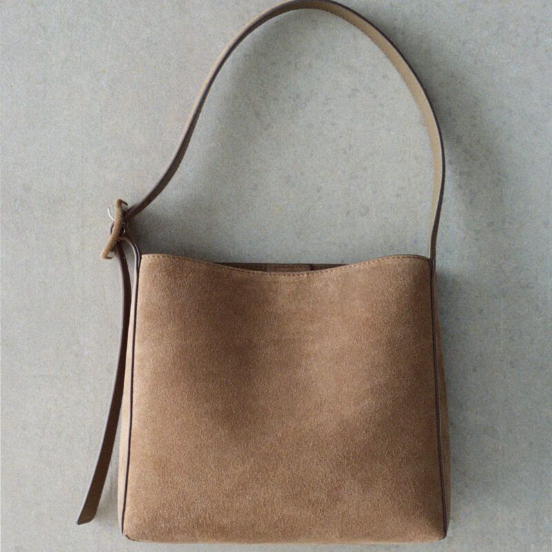 Mango - Suede Leather Shopper Bag - now £35.99