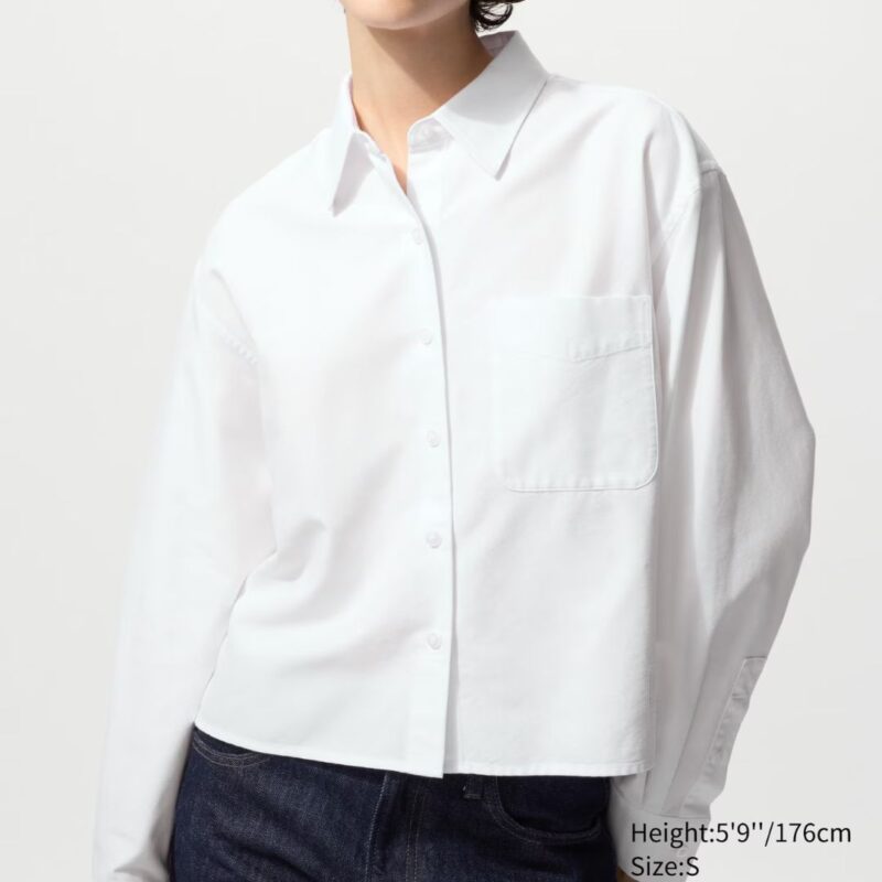 Uniqlo x JW Anderson - Boxy White Shirt - £29.90