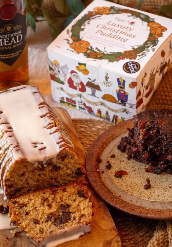 Banana and Christmas Pudding Loaf