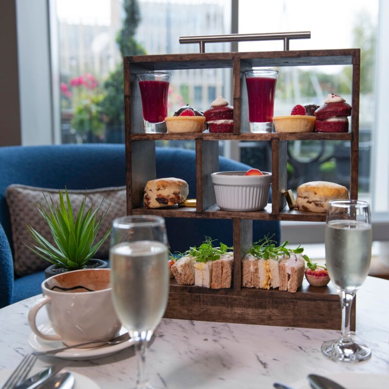 Afternoon Tea for Two with Bubbles – £60.00