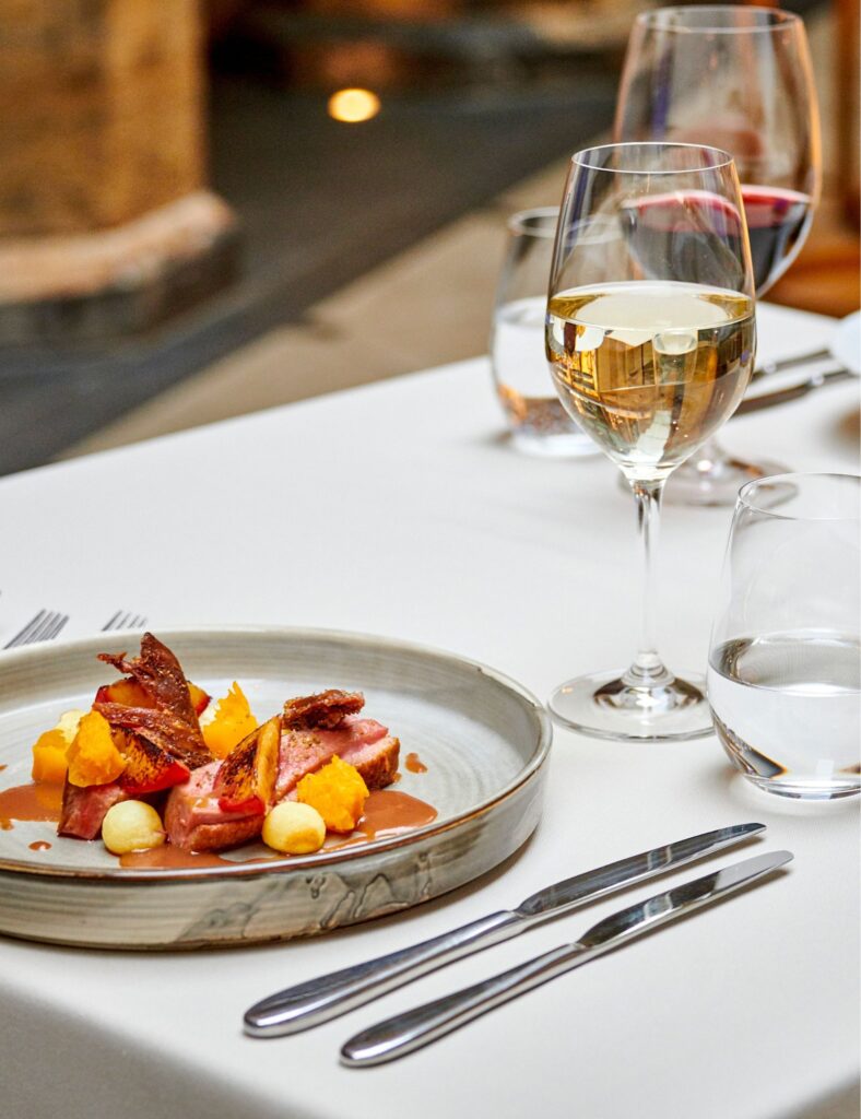 The Emerald Restaurant is Northumberland’s only AA three Rosette restaurant