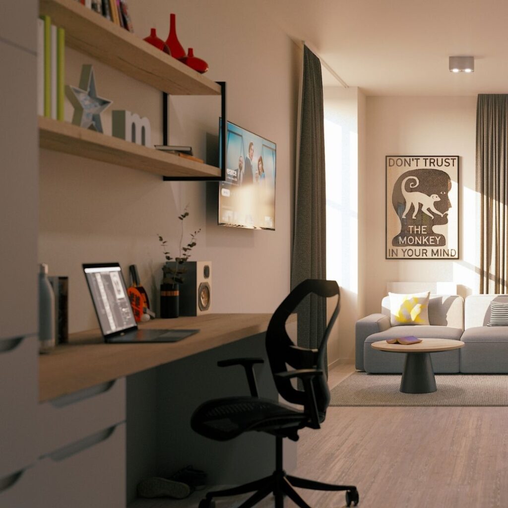 Inside the newest Newcastle student accommodation with a 24/7 gym, movie room and gaming lounge