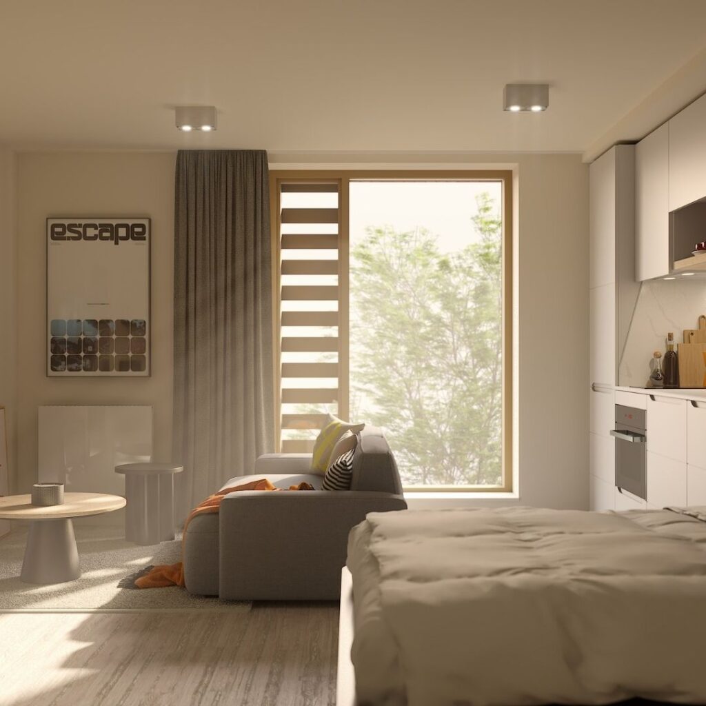 Inside the newest Newcastle student accommodation with a 24/7 gym, movie room and gaming lounge