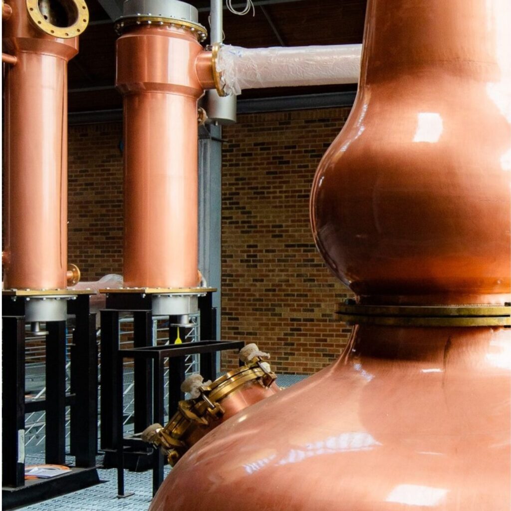 Behind-the-scenes of Ad Gefrin as Northumberland’s first single malt whisky nears release