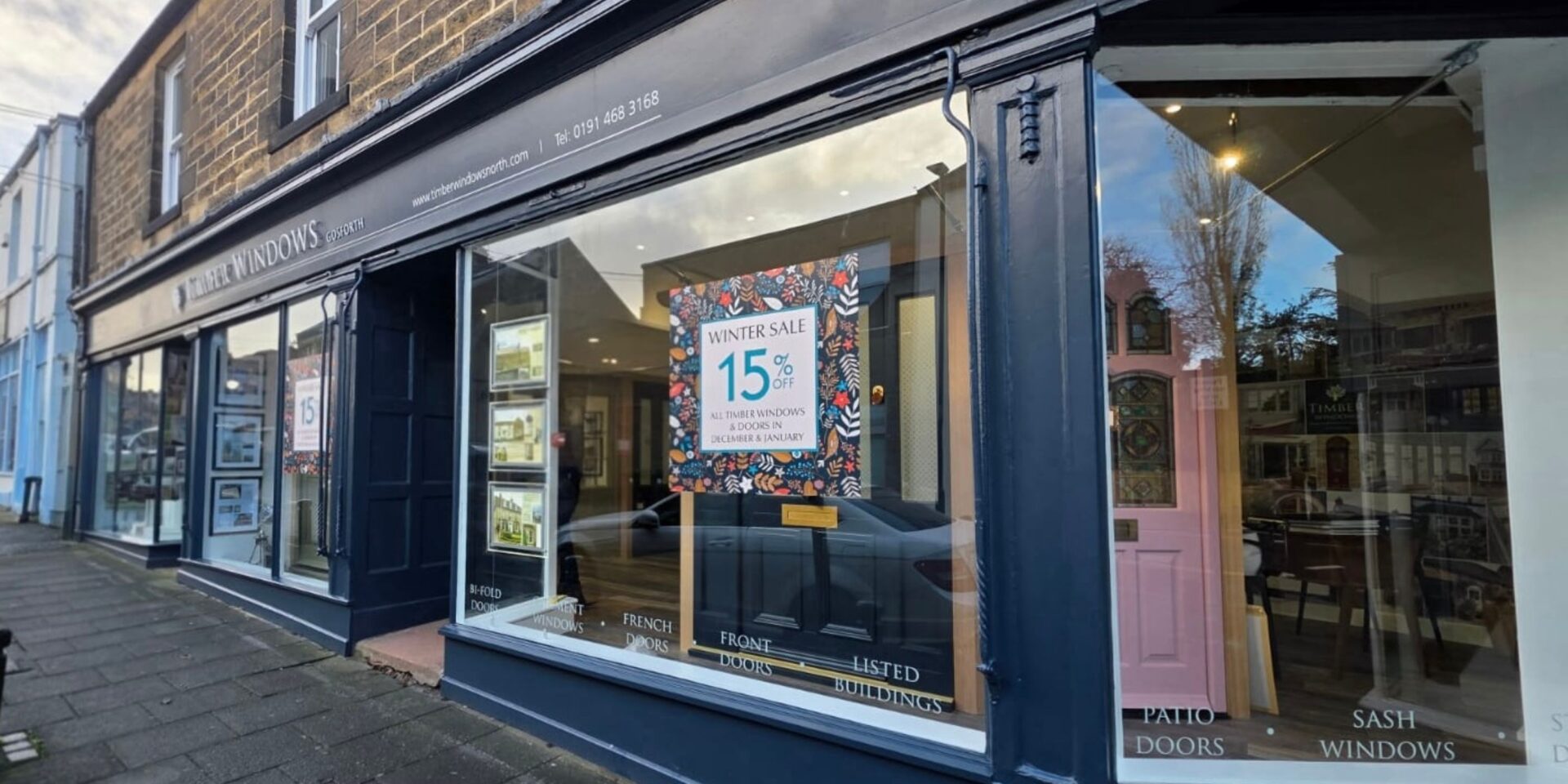 Some of the UK’s best-crafted timber windows have arrived in the North East