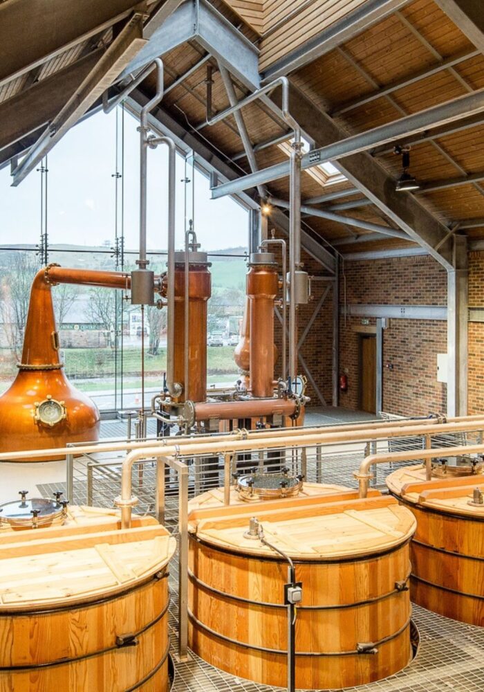Behind-the-scenes of Ad Gefrin as Northumberland’s first single malt whisky nears release