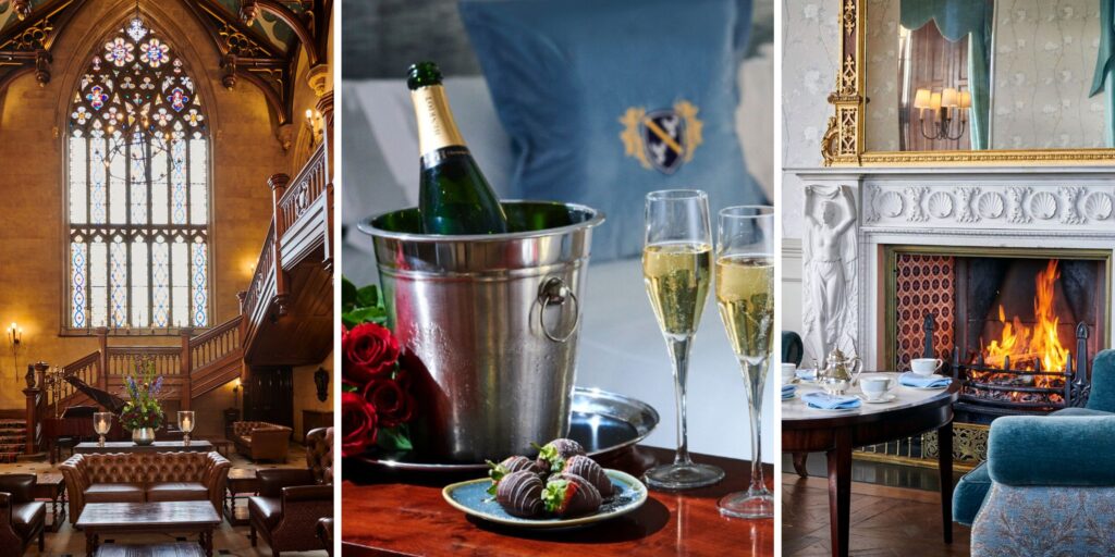 Matfen Hall presents the ultimate Valentine’s date with a chauffeur, Champagne, a tasting menu and stay