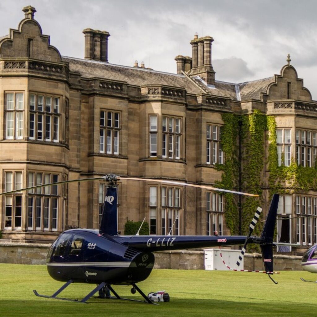Matfen Hall presents the ultimate Valentine’s date with a chauffeur, Champagne, a tasting menu and stay