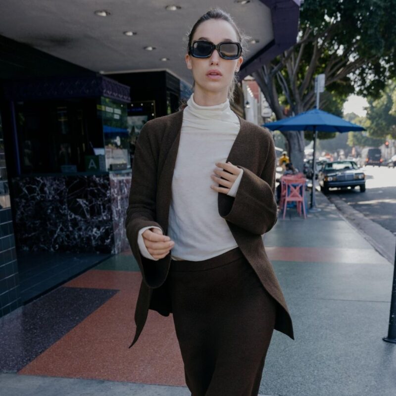 Zara - Belted Knit Cardigan - £45.99