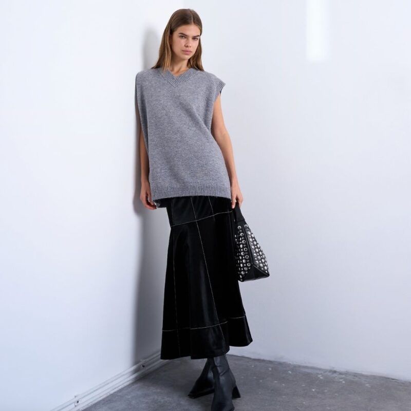 Topshop - Fropwaist Contrast Skirt - now £26.00
