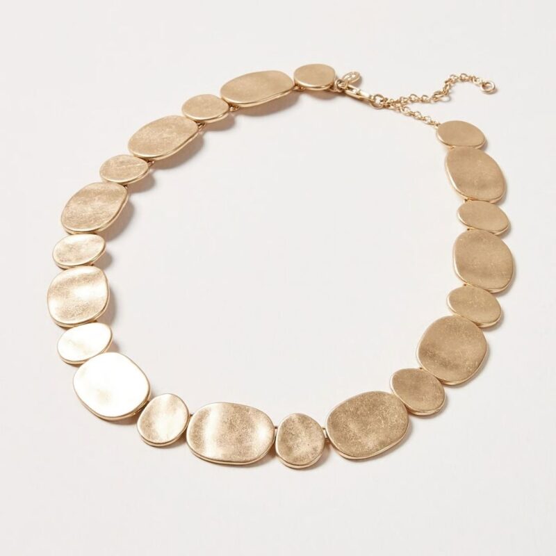Oliver Bonas - Pebble Link Collar Necklace - £29.50