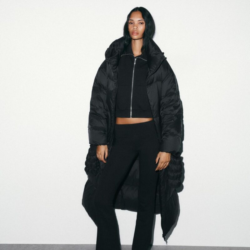 ZARA - Long Puffer Jacket - £139.00