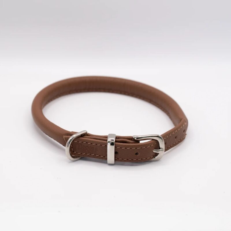 Dogs & Horses - Rolled Leather Collar - £35.00