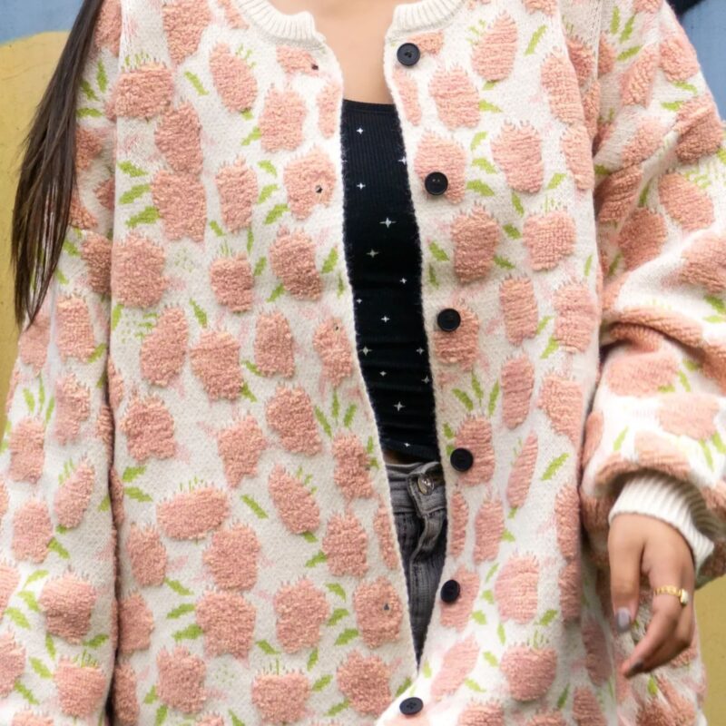 Blush Blossom Cloud Cardigan - £60.00 (was £75.00)