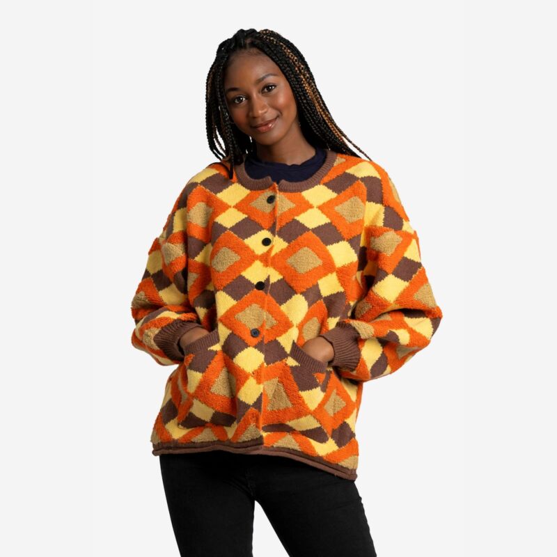 Retro Sunrise Cardigan - £63.75 (was £75.00)