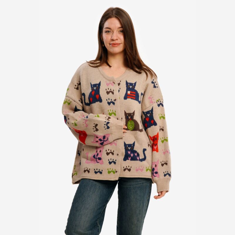 Cat Lover Cardigan - £61.20 (£69.00)