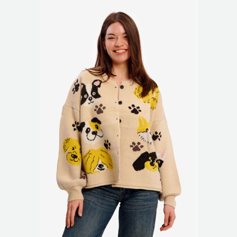 Dog Lover Cardigan - £58.65 (was £69.00)