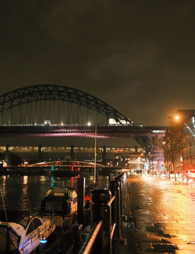 Newcastle Quayside bridges