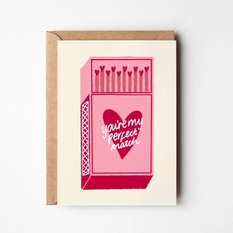 Mia Rose - You're My Perfect Match Card - £2.50
